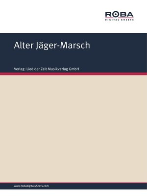 cover image of Alter Jäger-Marsch